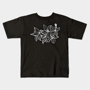 Ink - Forsythia Variation 2 Kids T-Shirt